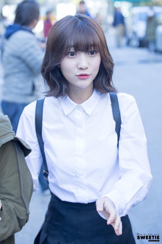 오마이걸의 유일한 단발머리녀 | 인스티즈
