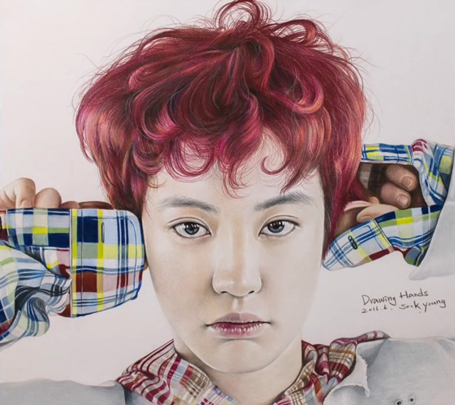 연예인 그림 그리기 (신의 손) | 인스티즈