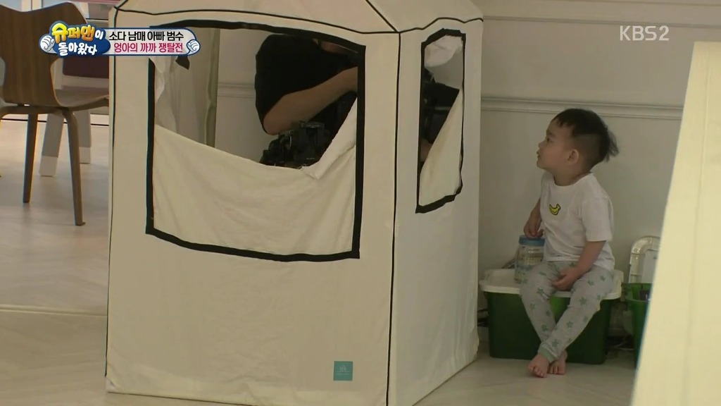 [슈퍼맨이돌아왔다] 엉아 다을이가 삼촌한테 까까를 얻어내기 | 인스티즈