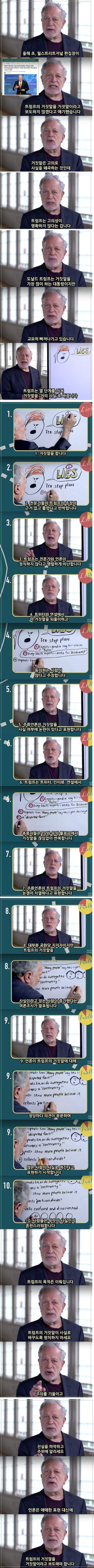 트럼프가 거짓말을 사실로 바꾸는 방법 10단계.jpg | 인스티즈