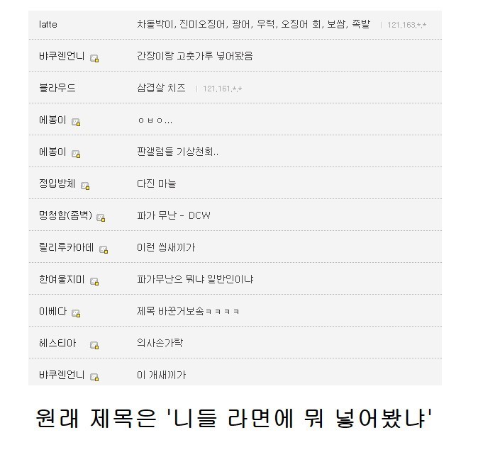 니들 후장에 뭐 넣어봤냐 | 인스티즈