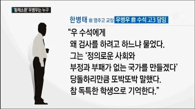 고3 우병우가 검사를 하려던 이유 | 인스티즈