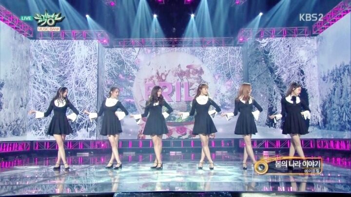 오늘자, 에이프릴 - 봄의 나라 이야기 무대 캡처 모음 -와이파이 권장- | 인스티즈