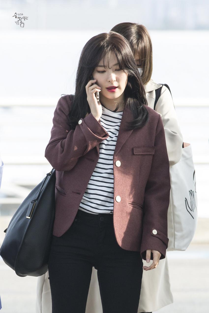 레드벨벳 인천공항 출국 고화질 사진 | 인스티즈