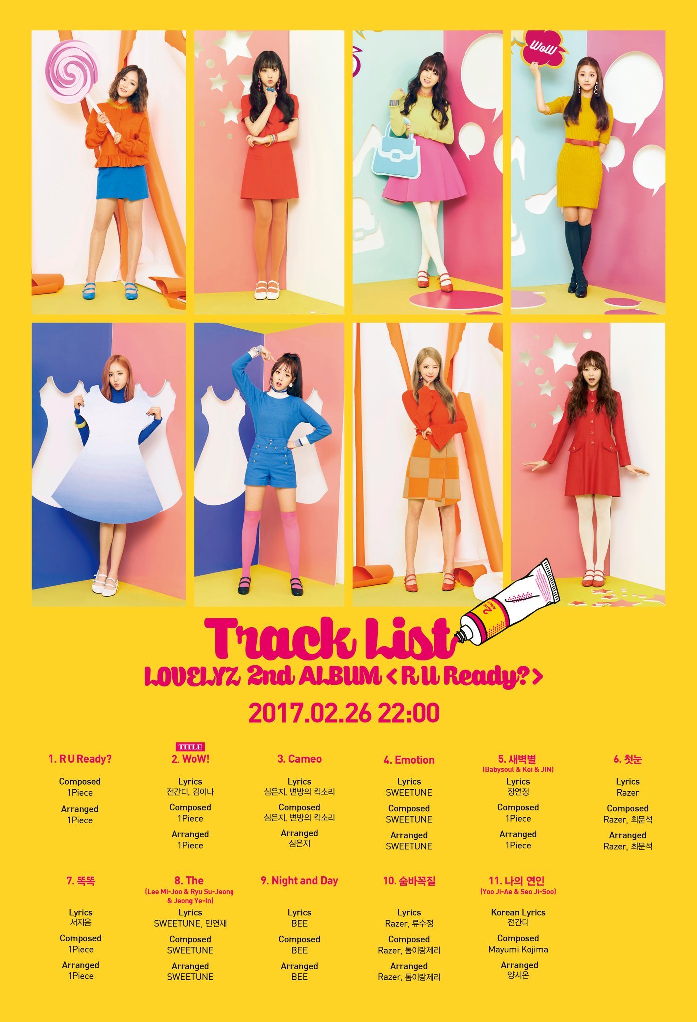 [러블리즈] 정규 2집 트랙리스트 공개 | 인스티즈