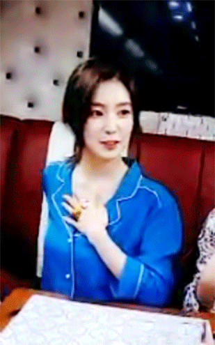 파랑파랑한 아이린.gif | 인스티즈