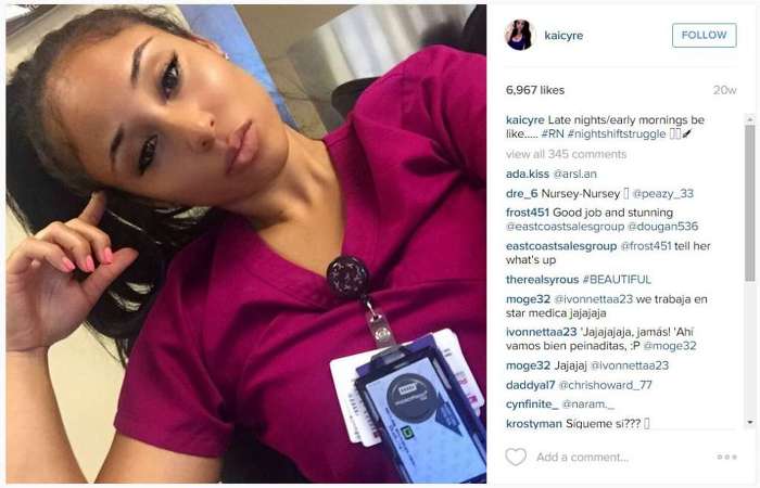 쩌는 간호사 몸매 ㄷㄷ | 인스티즈