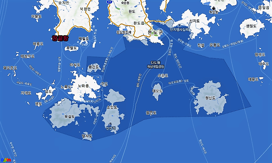 보길도 격자봉