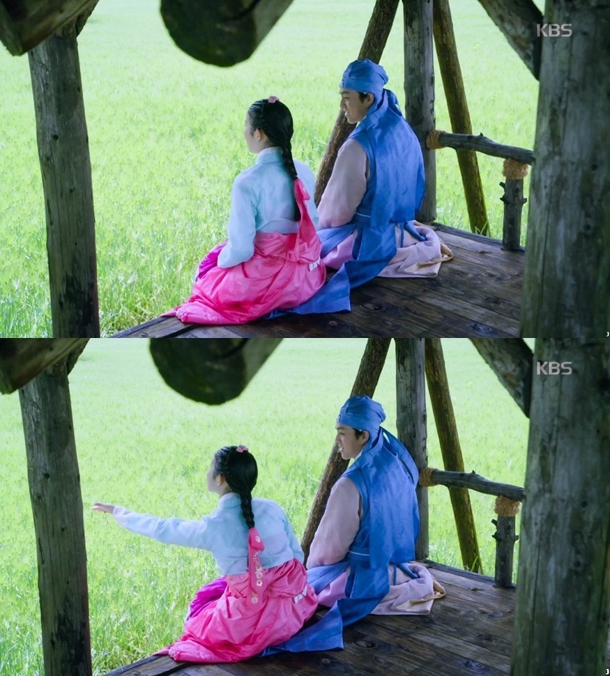 [7일의왕비] 한 폭의 수채화같던 청량하고 풋풋한 어린 채경과 진성대군 .jpgif (데이터주의) | 인스티즈