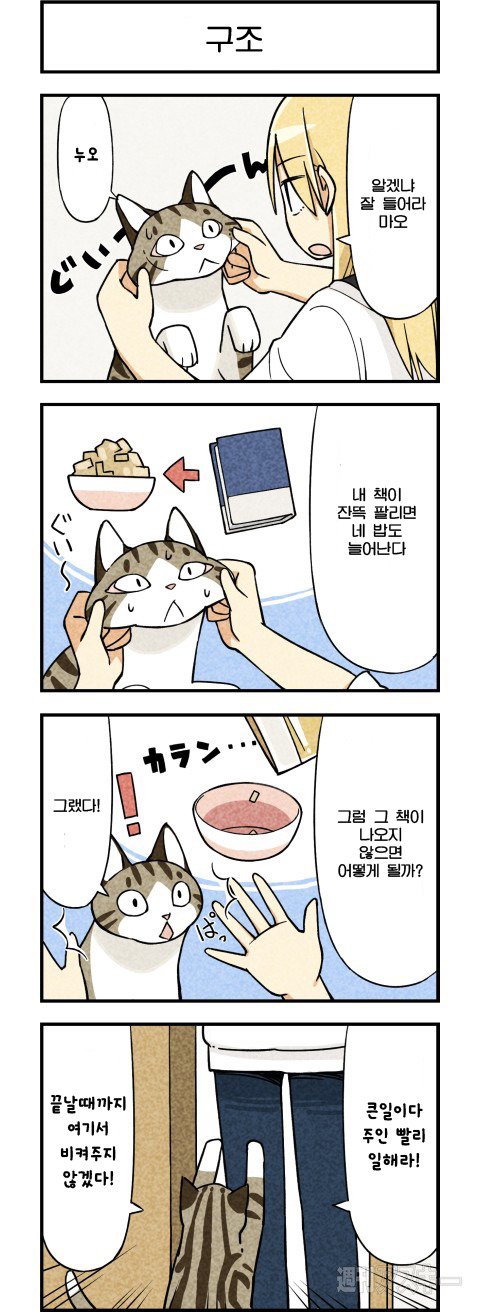 고양이가 말하는 만화.JPG | 인스티즈