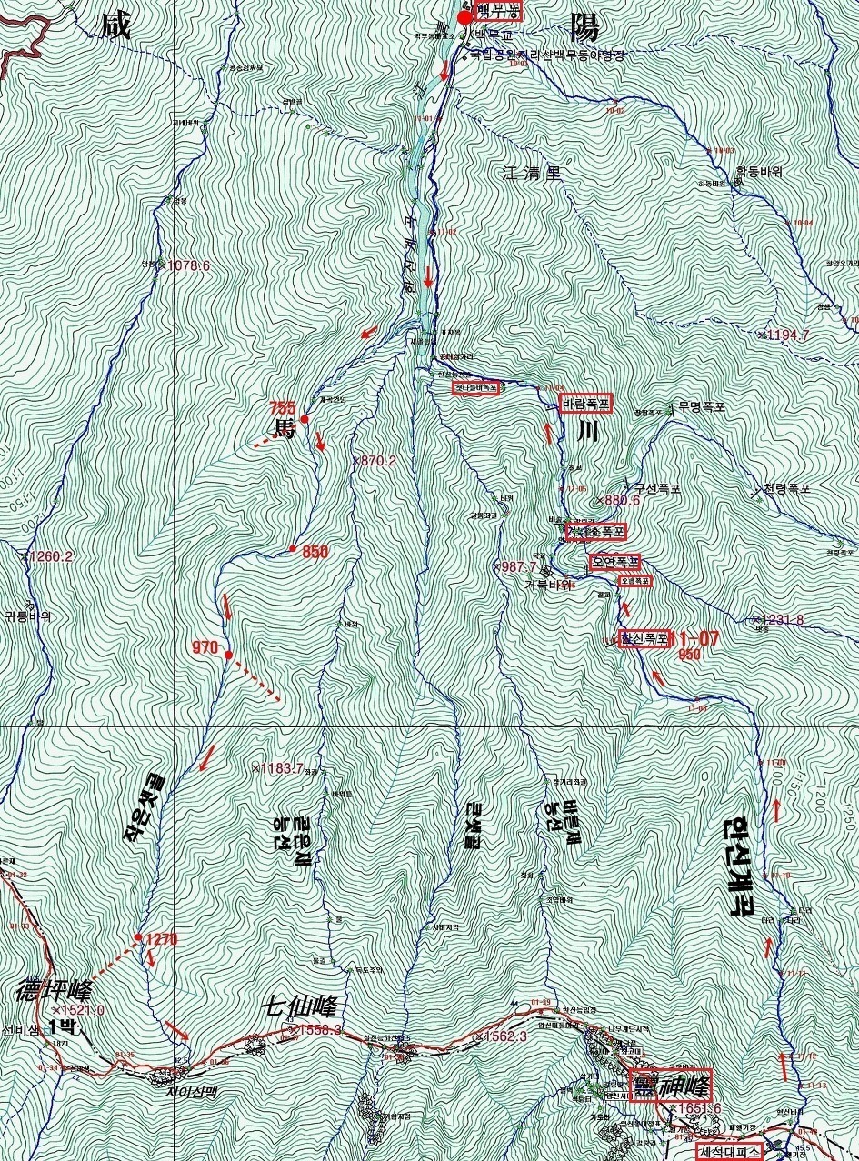 청학동계곡산장 이미지