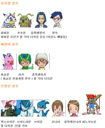 디지몬으로 보는 한국 성우의 위대함 | 인스티즈
