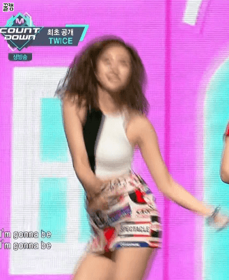 [트와이스] 오늘자 이쁨 터지는 미나리 무대 움짤.gif | 인스티즈