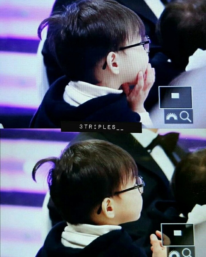 연예대상을 참석한 삼둥이 관람태도 | 인스티즈
