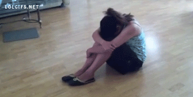 우울한 주인에게 힘을 주는 멍멍이 .GIF | 인스티즈