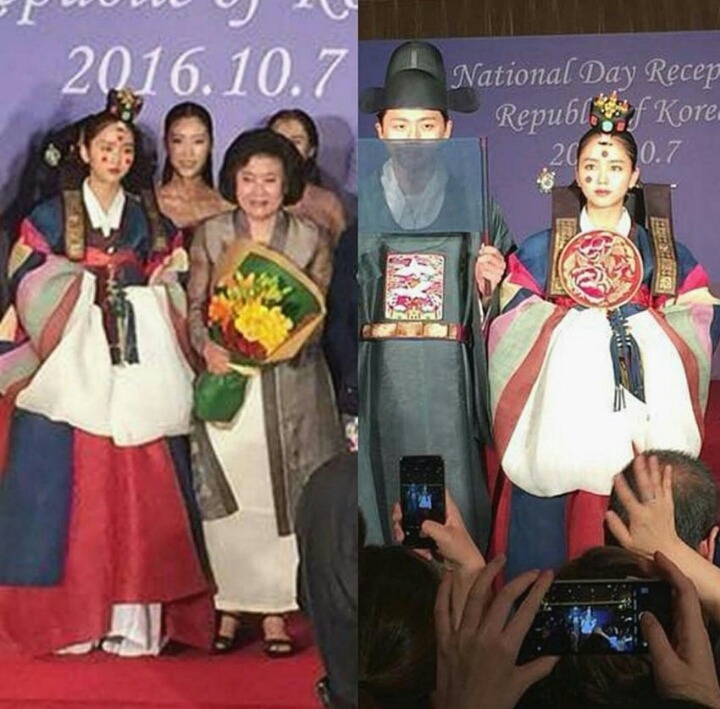 오늘자 김소현 이영희 패션쇼 혼례복 사진 | 인스티즈