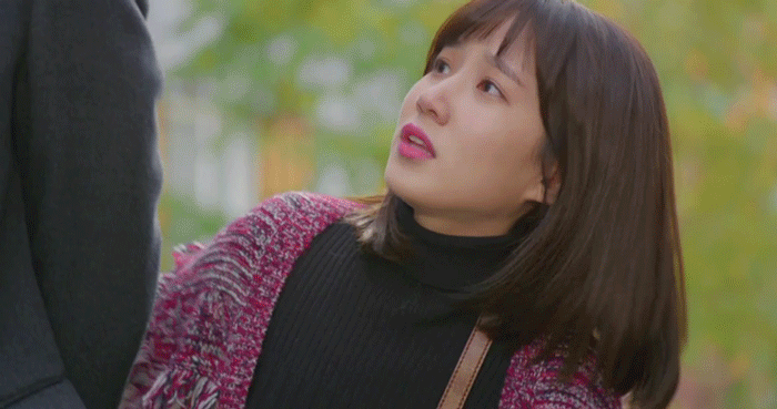 남녀 주인공 키차이+피지컬차이 케미 그대로 활용한 장면.jpgif | 인스티즈