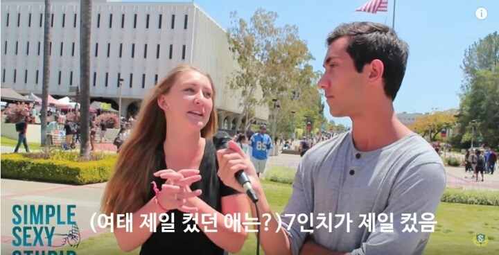 미국 대학생들에게 성기 크기에 대해 물어보았다 | 인스티즈