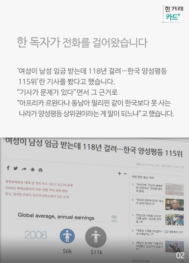 양성평등 기사에 대한 항의 전화의 한겨레 반박(사이다 캬하) | 인스티즈