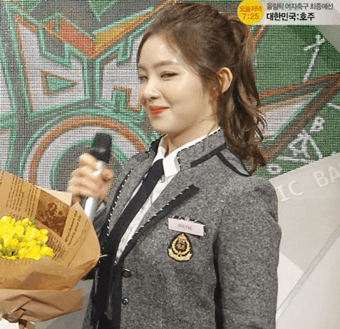 뮤직뱅크 교복 아이린.gif | 인스티즈