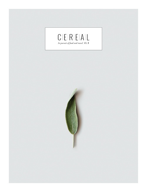 심플한 디자인의 잡지 - Cereal Magazine | 인스티즈