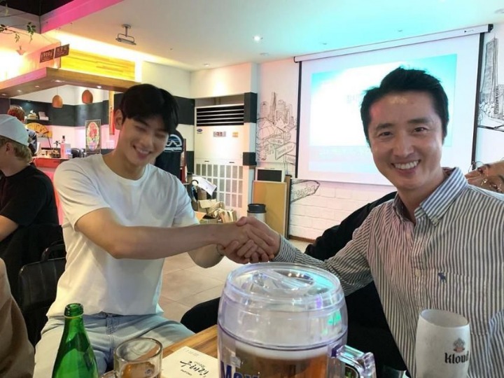 몇달전 벌크업시작한 차은우 근황.jpg | 인스티즈
