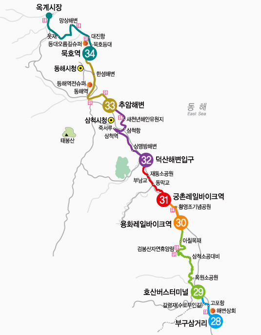 해파랑길 30코스 이미지
