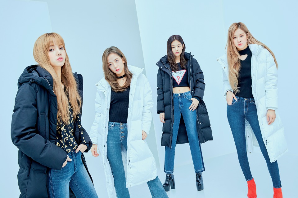 블랙핑크 게스 2018 겨울 아우터 | 인스티즈
