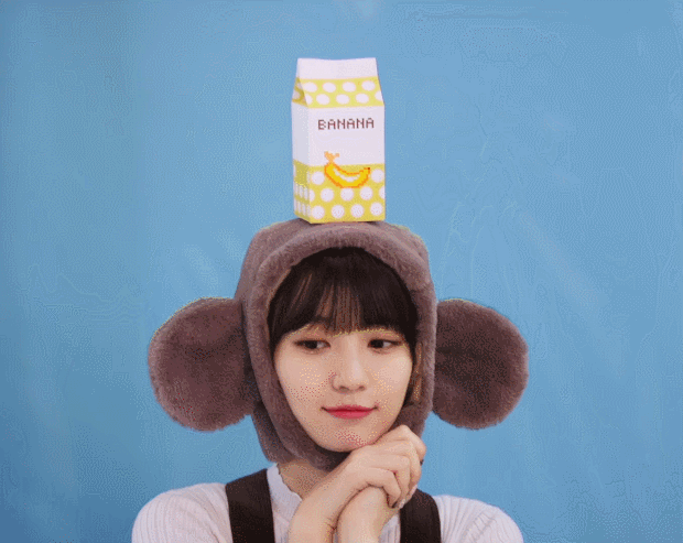 오마이걸 바나나 알러지 원숭이 자켓촬영 비하인드.gif | 인스티즈