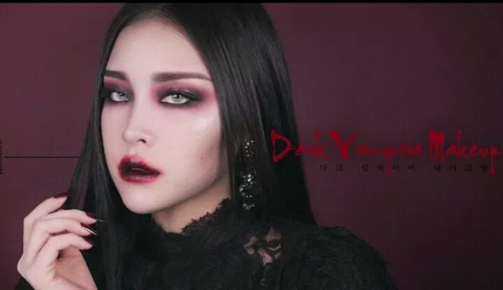 리수 다크뱀파이어 메이크업(반함주의) | 인스티즈