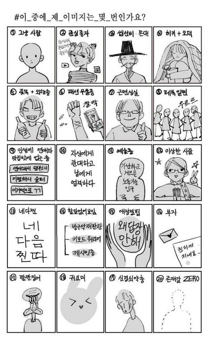 친구 지인들에게 본인의 어떤 이미지는?.jpg | 인스티즈