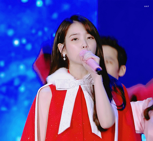 산타걸 아이유.gif | 인스티즈