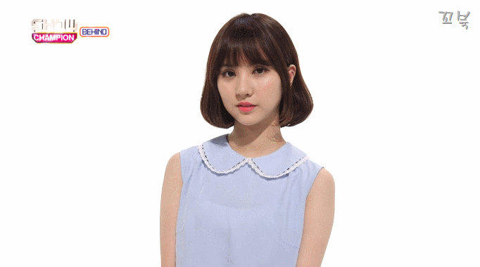 여자친구 은하의 3단 애교와 치명적인 모습.gif | 인스티즈