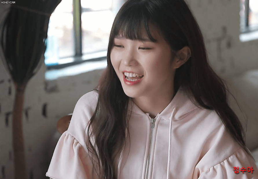프로미스 나인 두근두근(DKDK) 자켓 비하인드.gif | 인스티즈