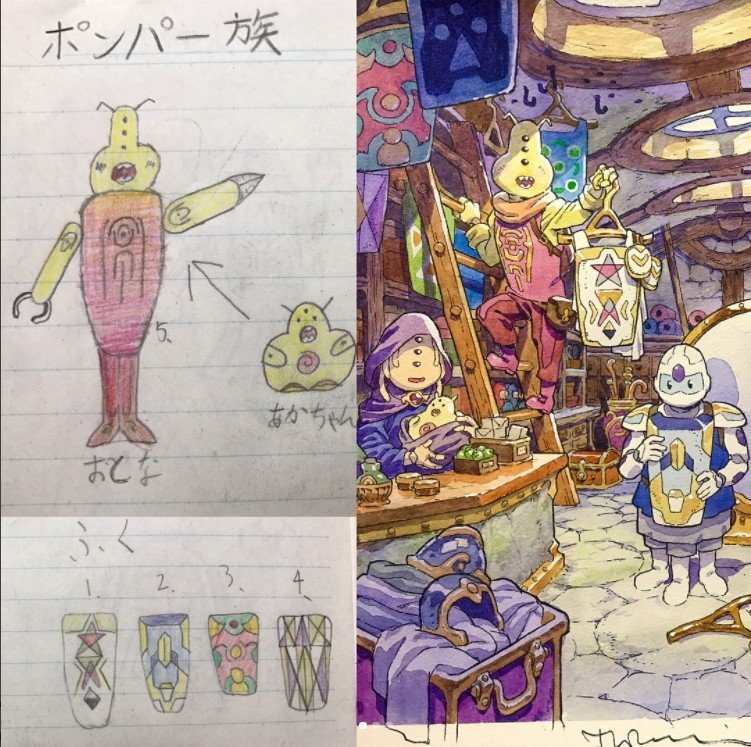 아들 그림 리메이크 하는 아버지 신작 및 모음집 | 인스티즈