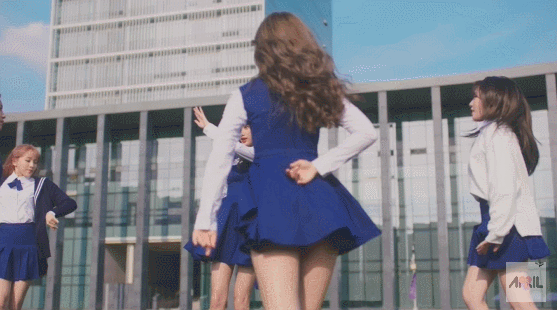 에이프릴 손을잡아줘 뮤비 움짤 (데이터주의) | 인스티즈