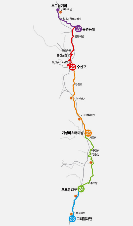 해파랑길 23코스 이미지