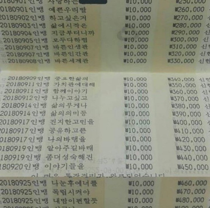 수능끝난 딸에게 엄마가 선물한 100만원 | 인스티즈