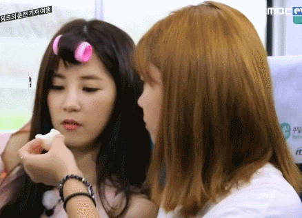 정은지 한테 조련당하는 박초롱.jpgif | 인스티즈