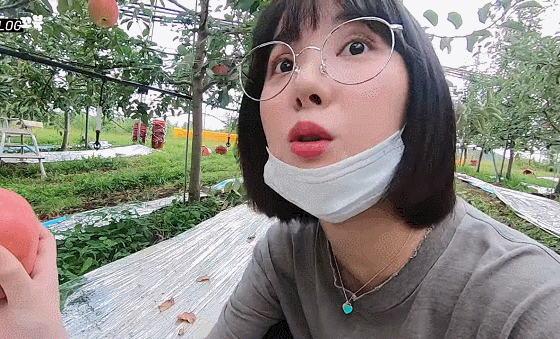 추석날 시골집에 놀러간 여자친구 은하.gif | 인스티즈