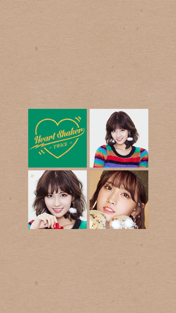 트와이스 미나 사나 모모 Heart Shaker 폰 배경화면 & 잠금화면. png__ | 인스티즈
