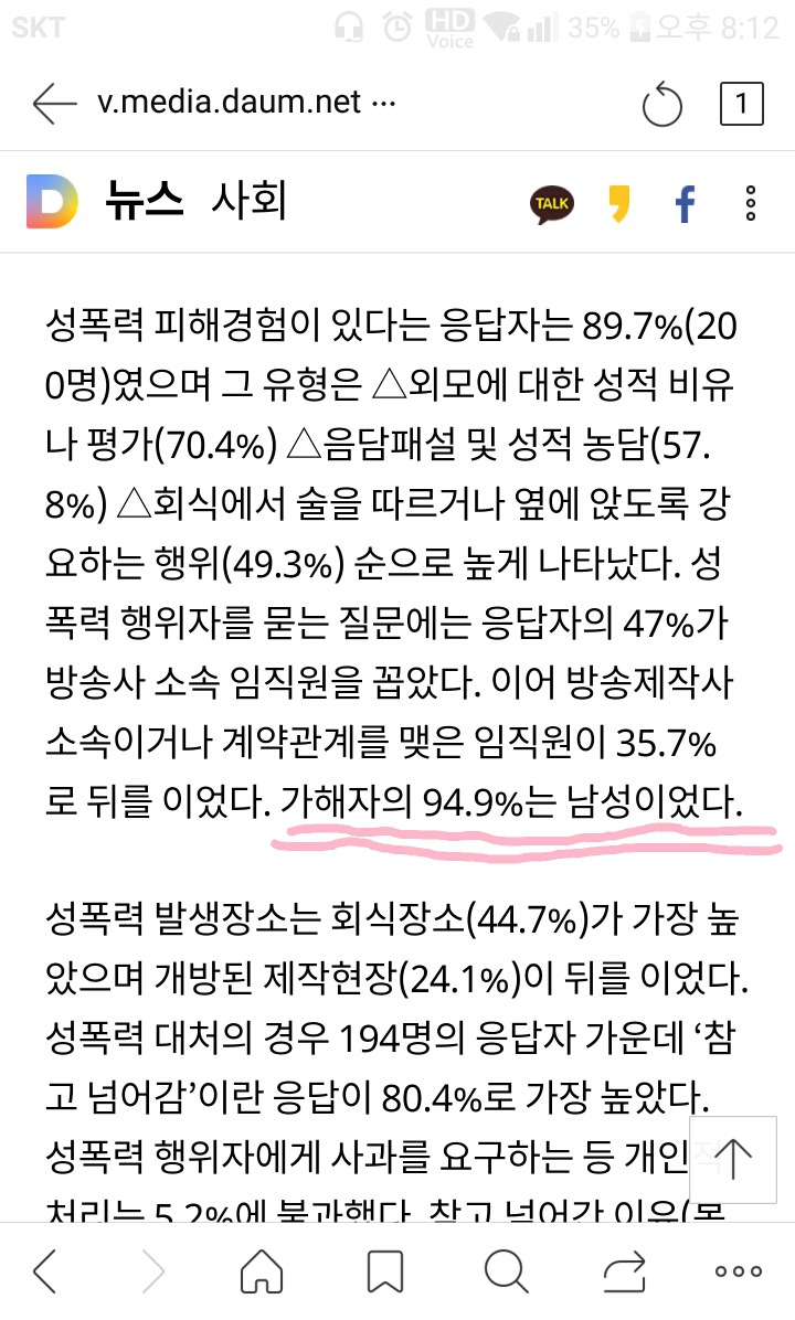 상상하기조차 어려운 방송제작현장 성폭력 실태 | 인스티즈