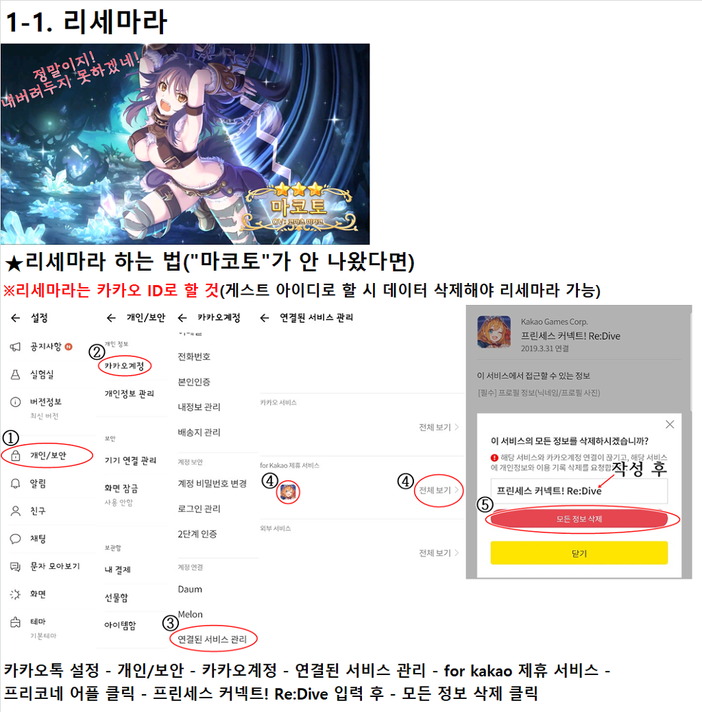 고인물이 알려주는 프리코네 공략집(뉴비용) - 공략 게시판 - 프린세스 커넥트 Re:Dive 공식카페